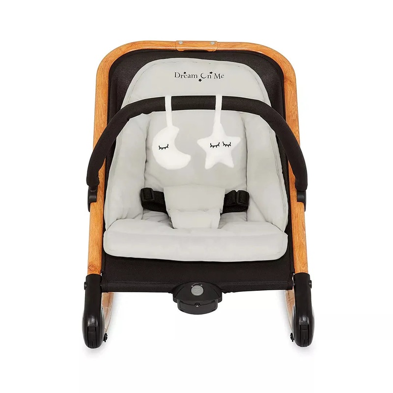 Rock with Me 2-in-1 Rocker – Black/Grey
