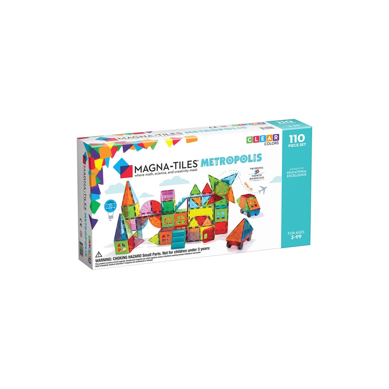 Valtech Magna-Tiles Metropolis 110 Piece Set