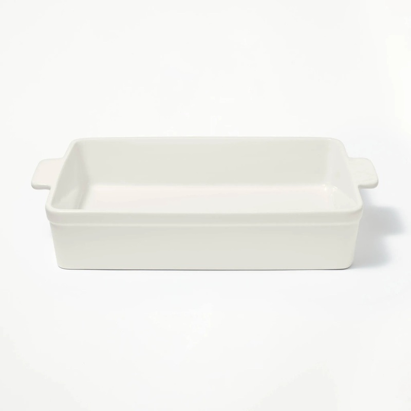 9″x13″ Rectangle Stoneware Baking Dish Cream