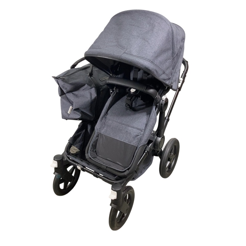Bugaboo Donkey 5 Mono Stroller, 2022, Black, Washed Black, Washed Black