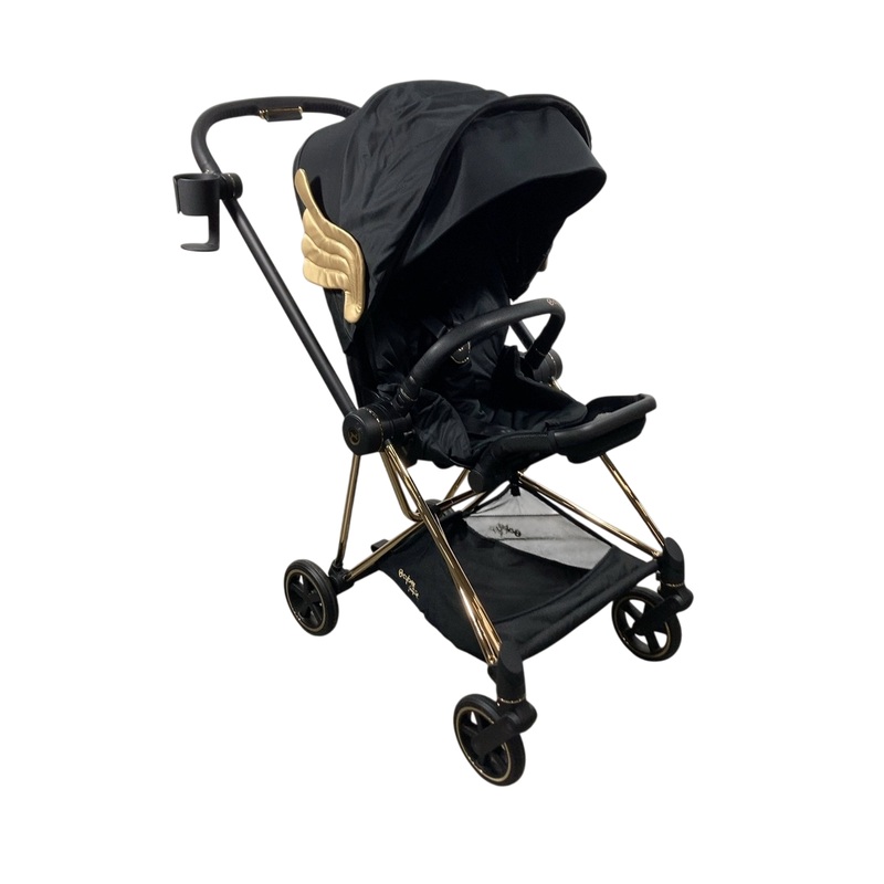 Cybex MIOS Stroller, 2022, Rose Gold, Wings By Jeremy Scott
