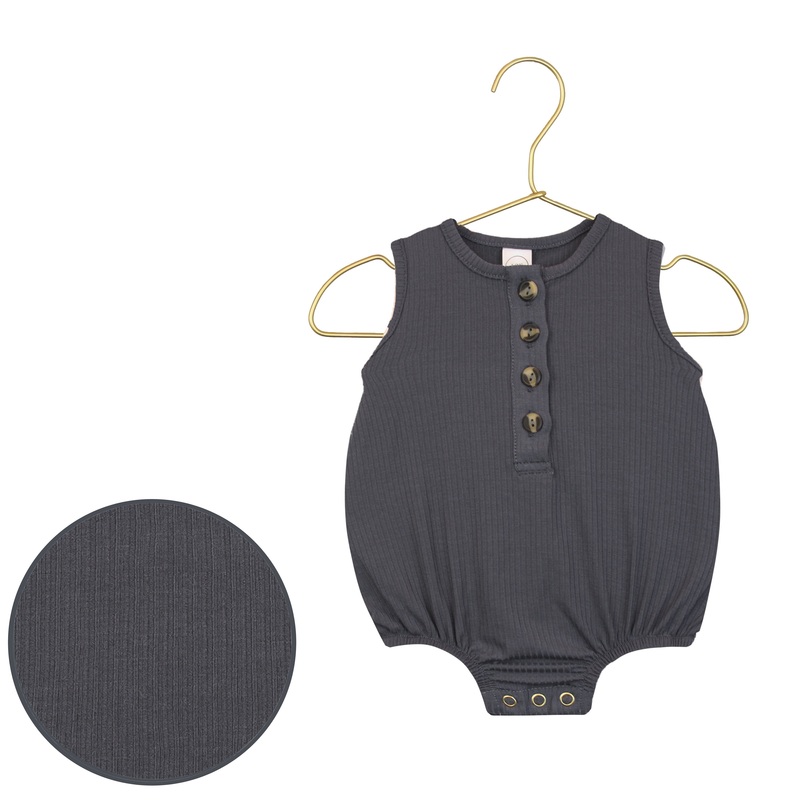 Hudson Ribbed Bubble Romper