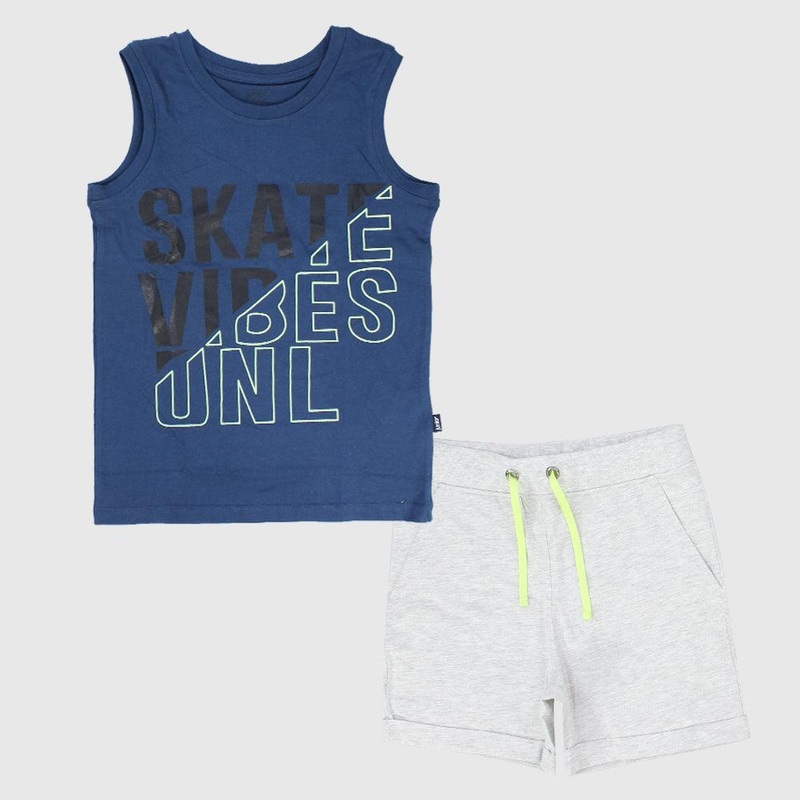“Skate Vibes Only” Sleeveless Pajama