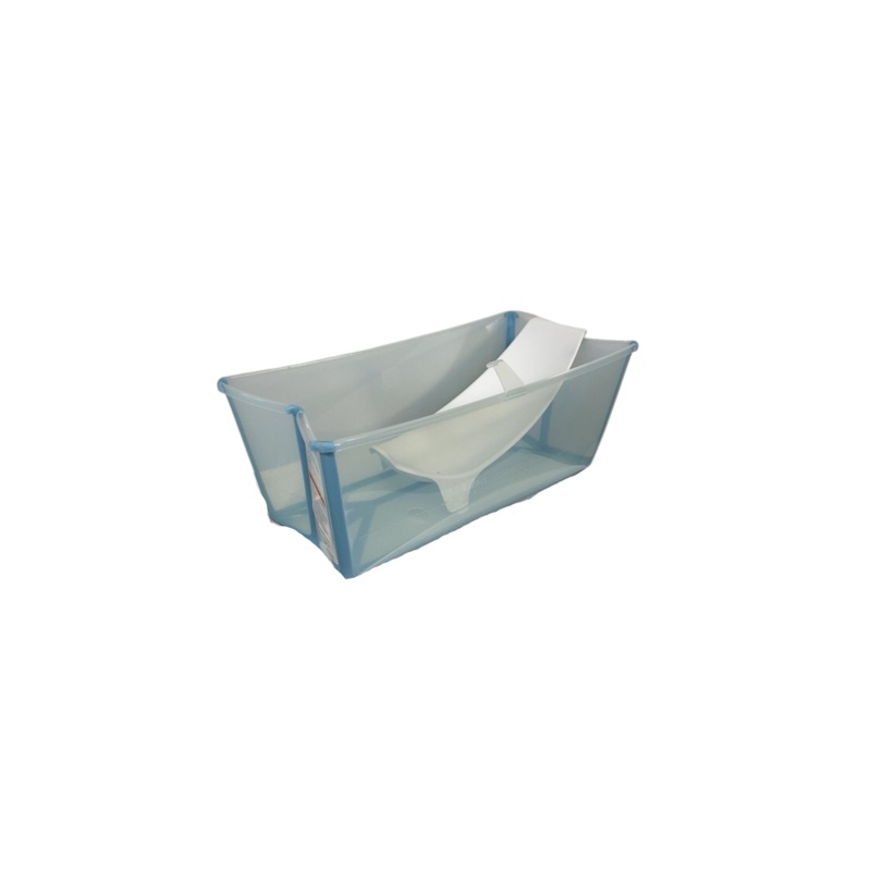 Stokke Flexi Bath Bundle Pack, Regular, Transparent Ocean Blue