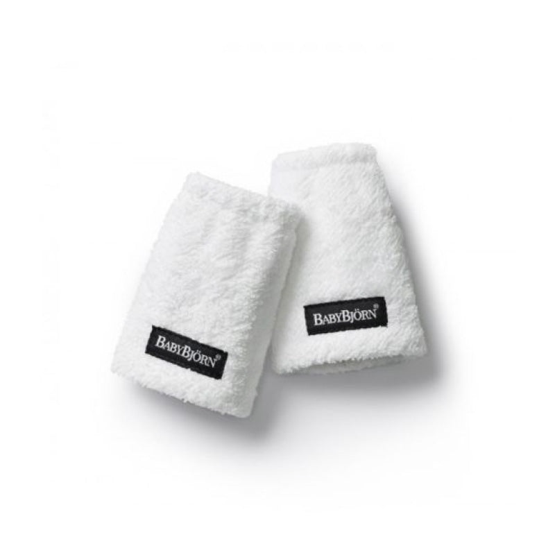 Baby Carrier Teething Pads (2 pack) – White