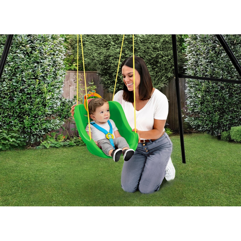 Cocomelon 2-In-1 Outdoor Kids Swing