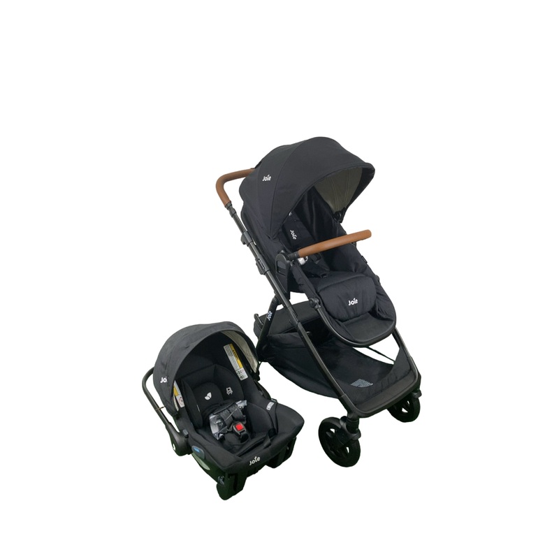 Joie Ginger And Mint Latch Travel System, 2024, Shale