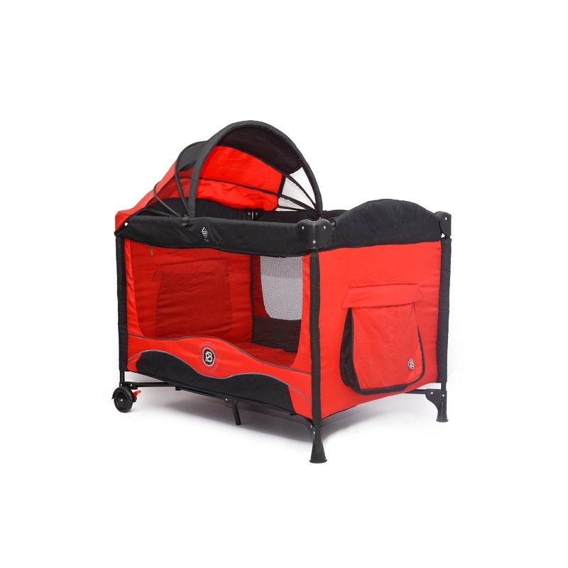 Petit Bebe Baby Play Pen SMART S2  Red