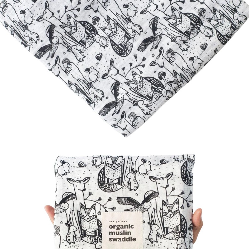 Wee Gallery Organic Swaddle – Forest