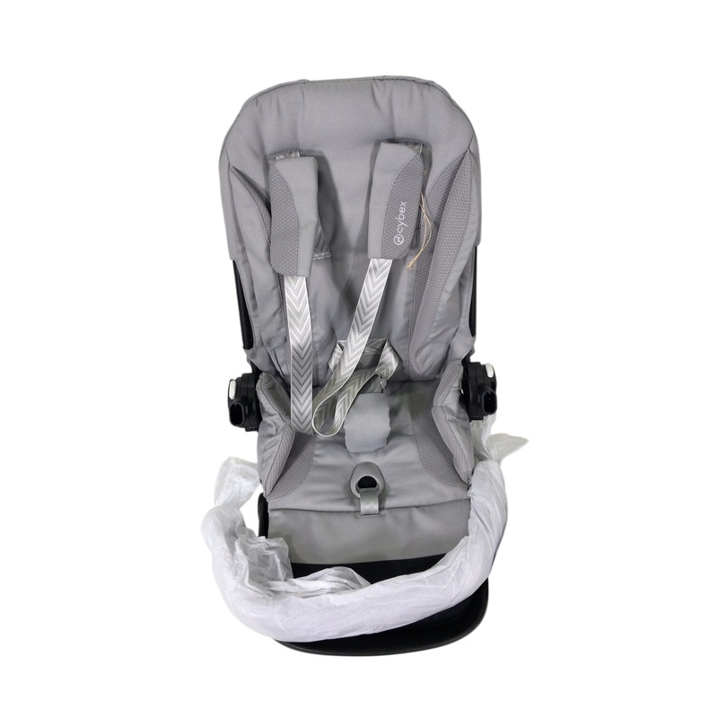 Cybex Gazelle S Seat Unit, Black Frame, Stone Grey