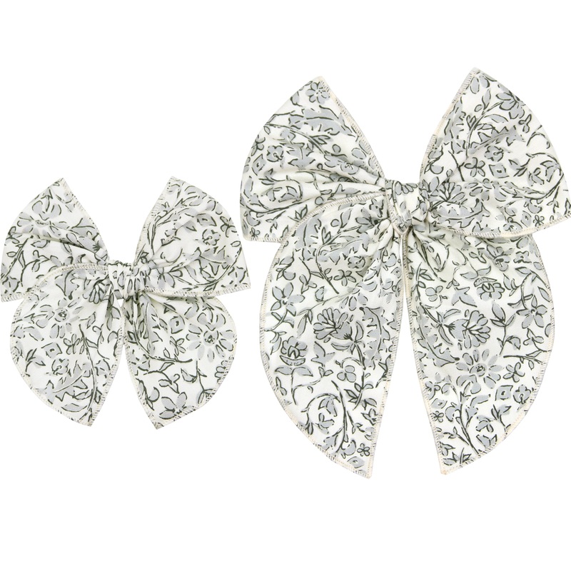 Heirloom Bow – Paisley Clip