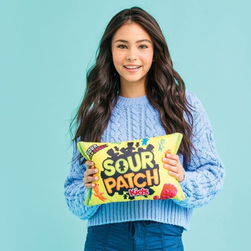 Iscream Sour Patch Kids Microbead Plush Pillow