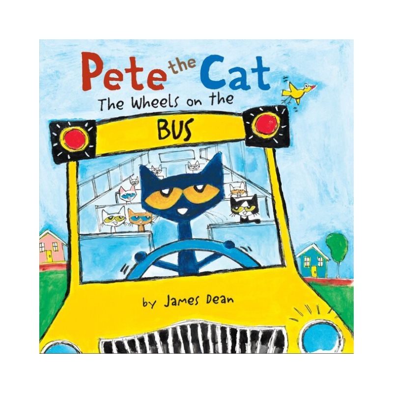 Pete the Cat The Wheels on the Bus Board Book