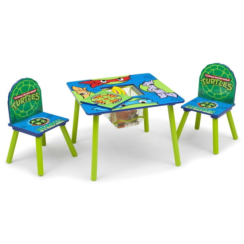 Teenage Mutant Ninja Turtles Table & Chair Set with Storage