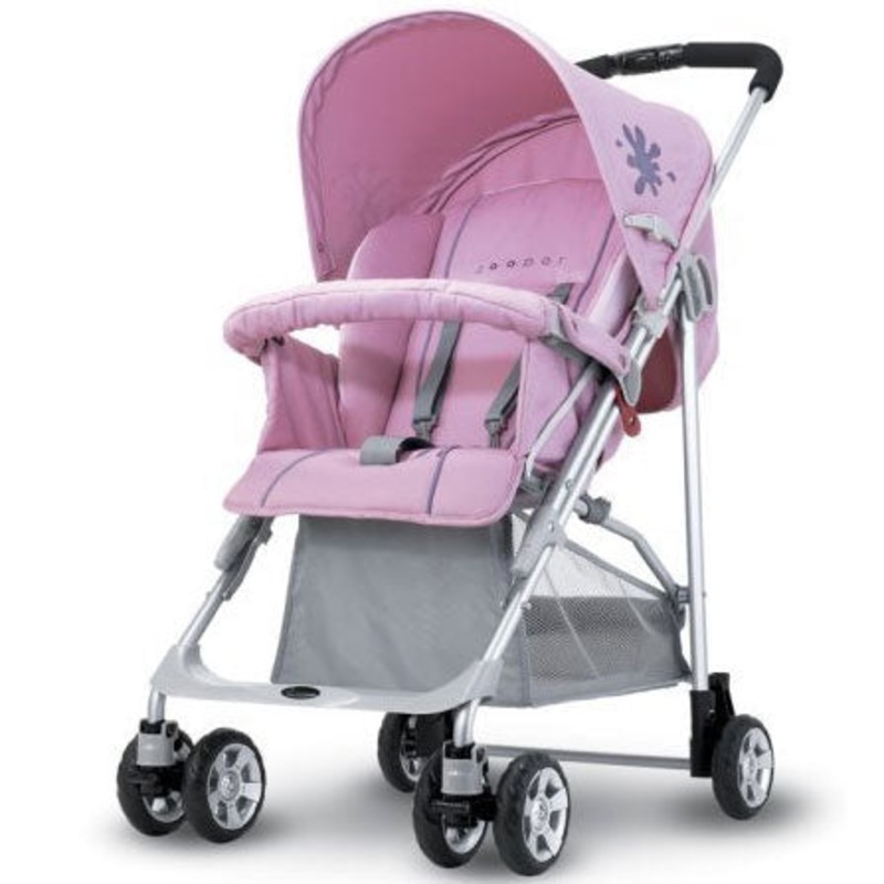 Zooper Ska Compact Stroller Sky Pink