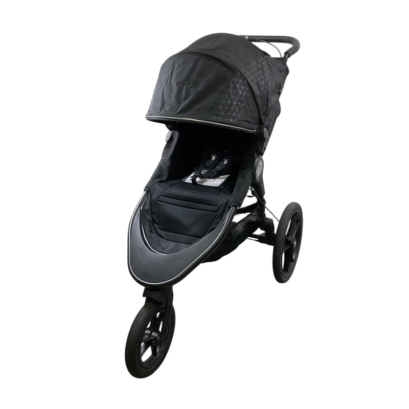 Baby Jogger Summit X3 Stroller, 2023, Midnight Black