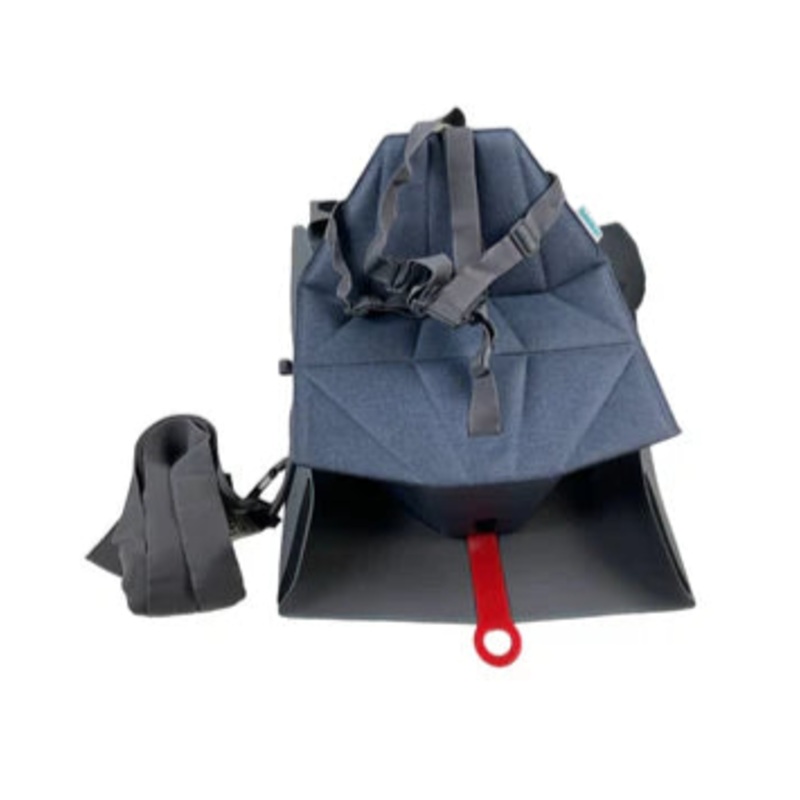 Bombol Pop-Up Booster, Denim Blue, No Arms