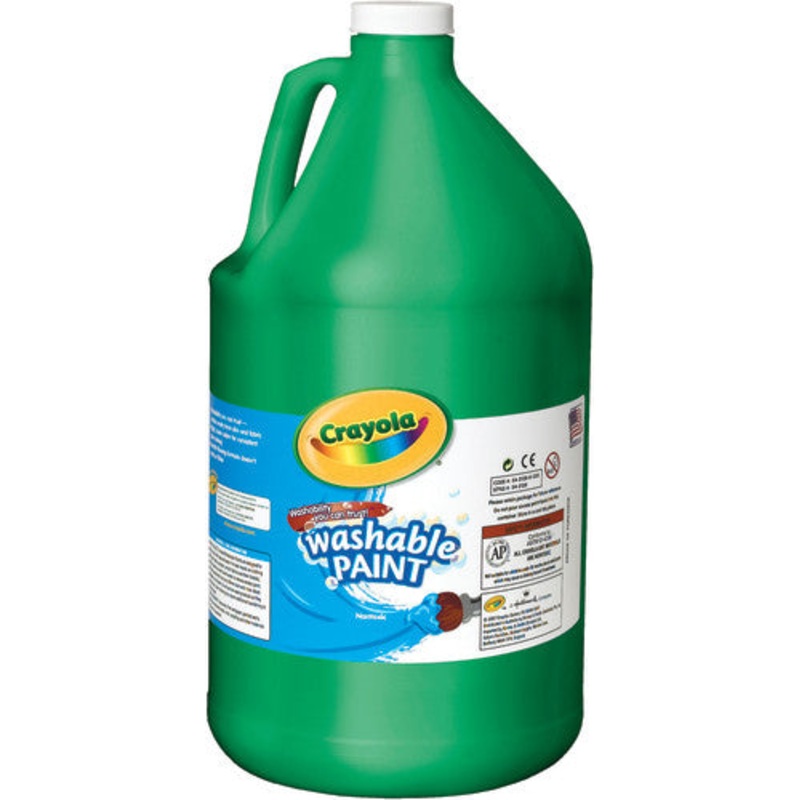 Crayola Washable Paint, Gallon, Green