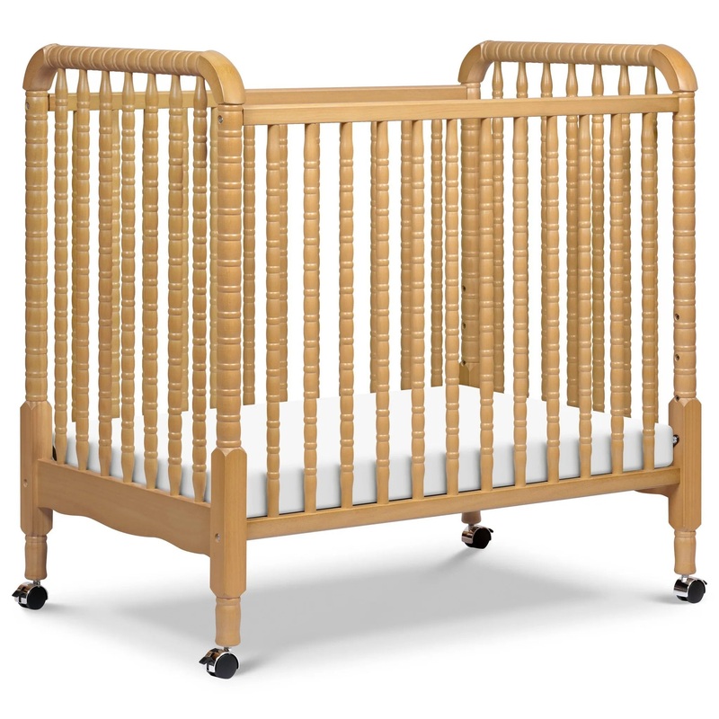 DaVinci Jenny Lind 3-in-1 Convertible Mini Crib – Honey