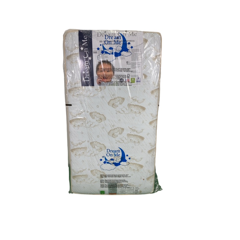 Dream On Me 88 Coil Inner Spring Mattress, Beige