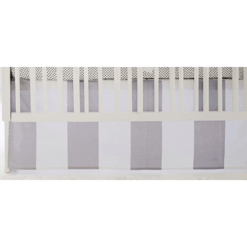 New Arrivals Hampton Bay Crib Skirt