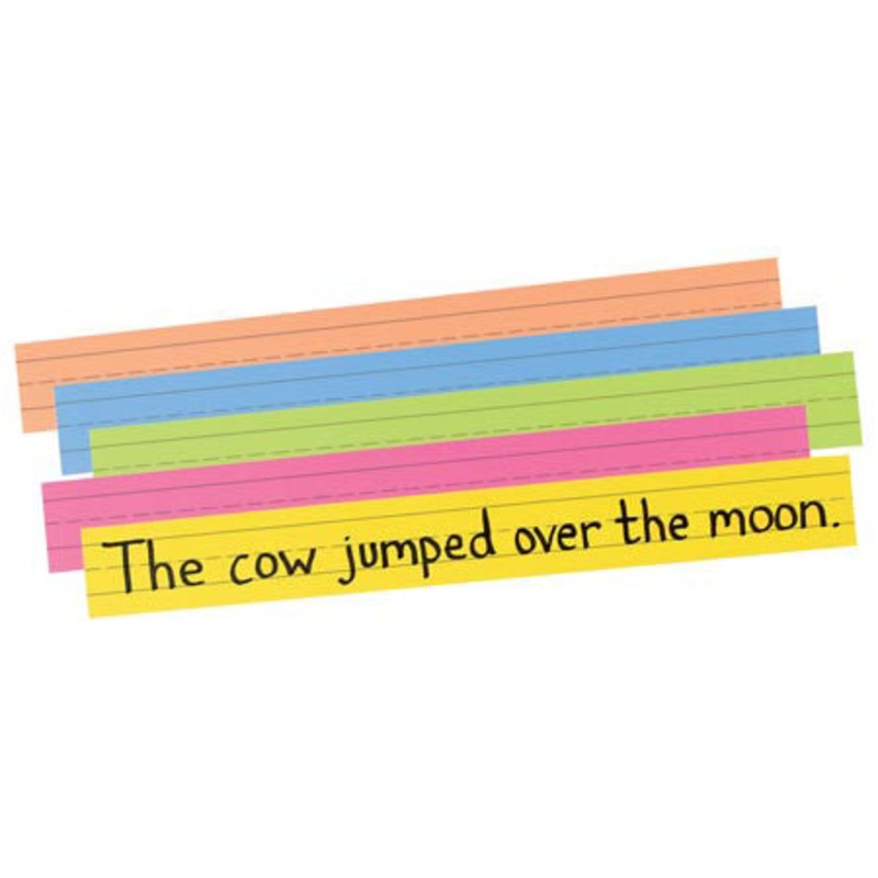 Pacon Super Bright Sentence Strips