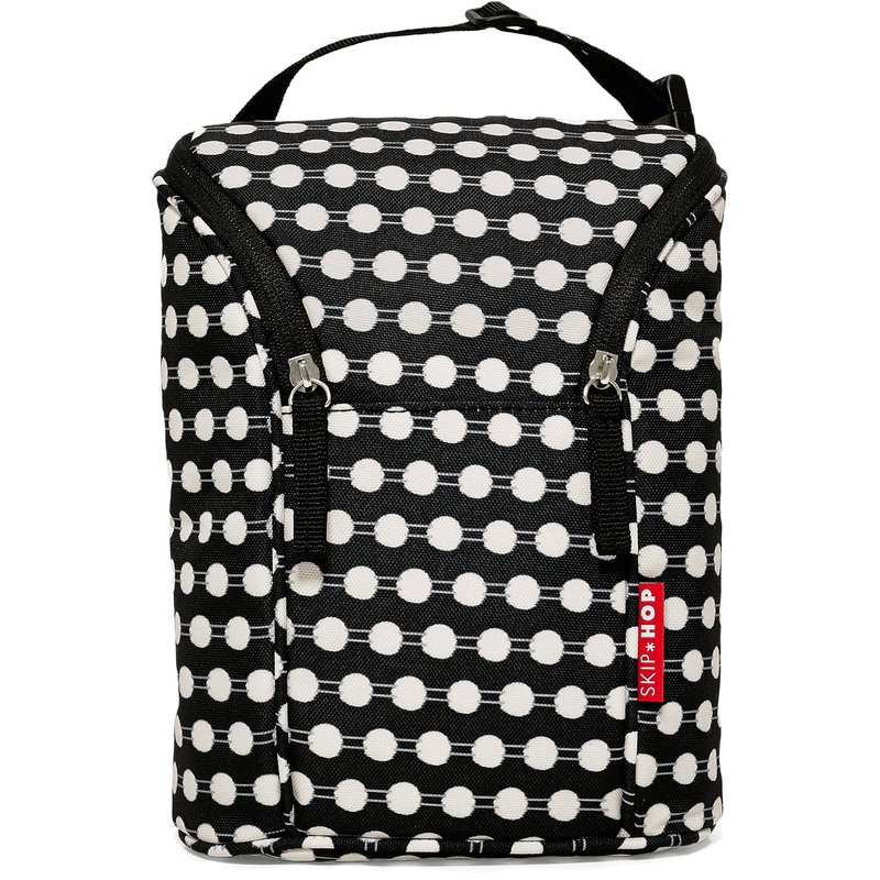Skip Hop Grab & Go Double Bottle Bag – Connected Dots