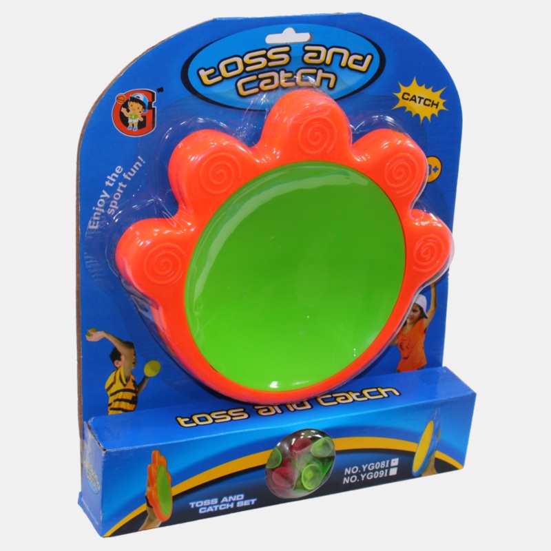 Toss and Catch Ball  Orange/Green