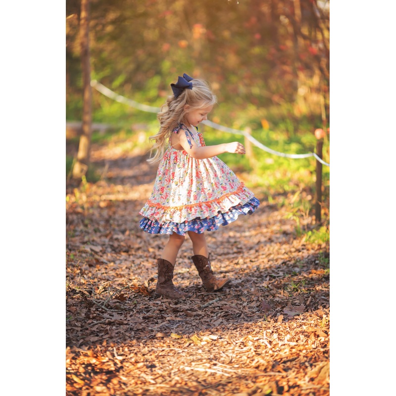 Tropical Dress For Girls