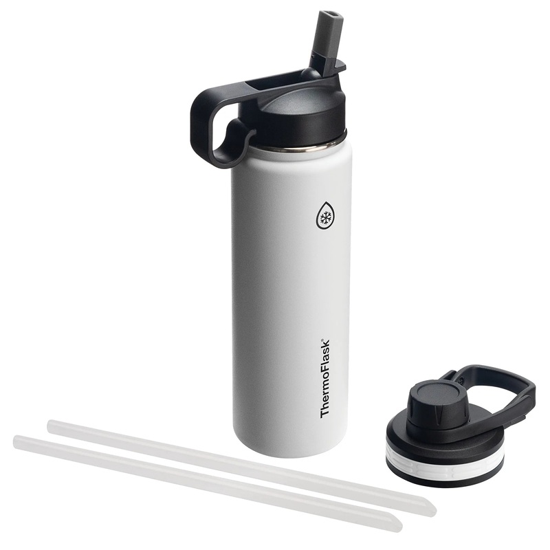 Bottle W/ Chug Lid and Straw Lid