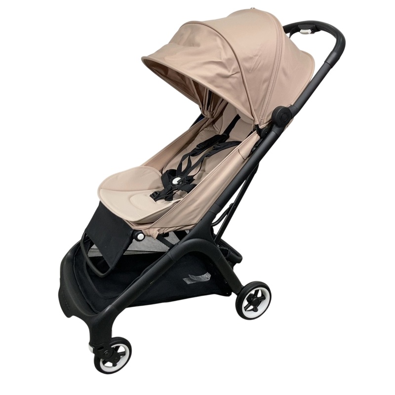 Bugaboo Butterfly Stroller, 2023, Black, Desert Taupe, Desert Taupe