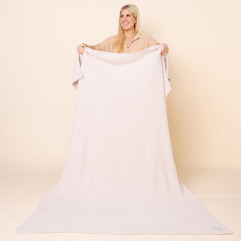 Chenille Blanket – Dune – Adult/Throw