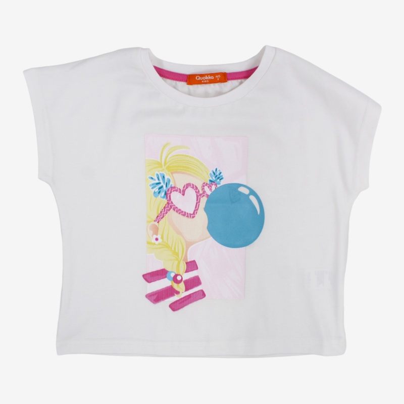 Girls Cotton Blouse   Half Sleeve