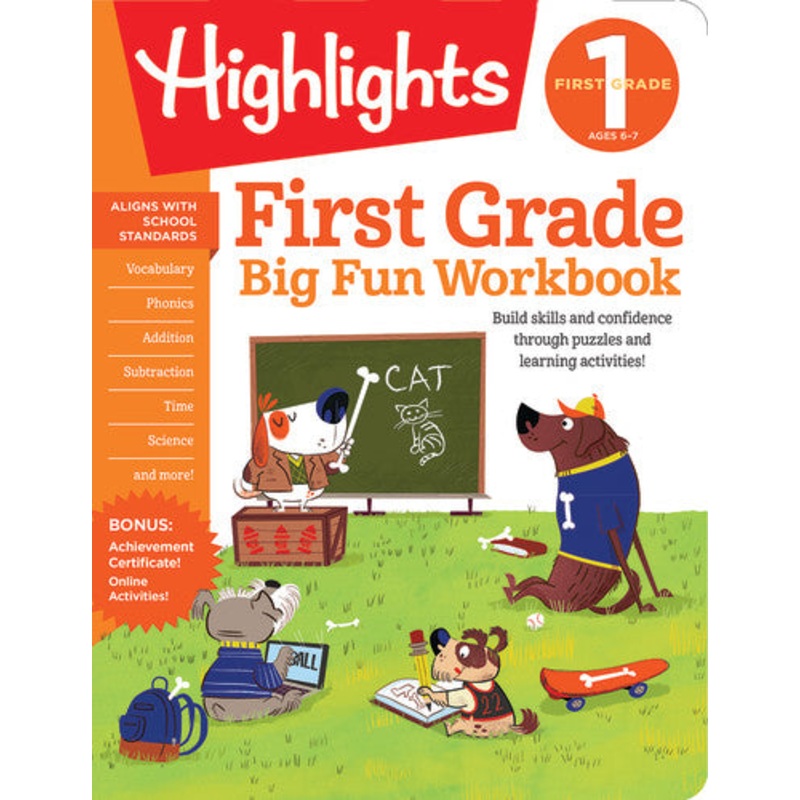 Highlights Big Fun Workbooks, First Grade