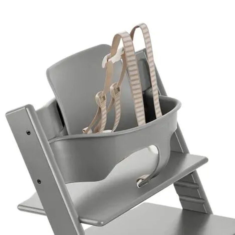 Tripp Trapp Baby Set from Stokke – Storm Grey (Floor Model)