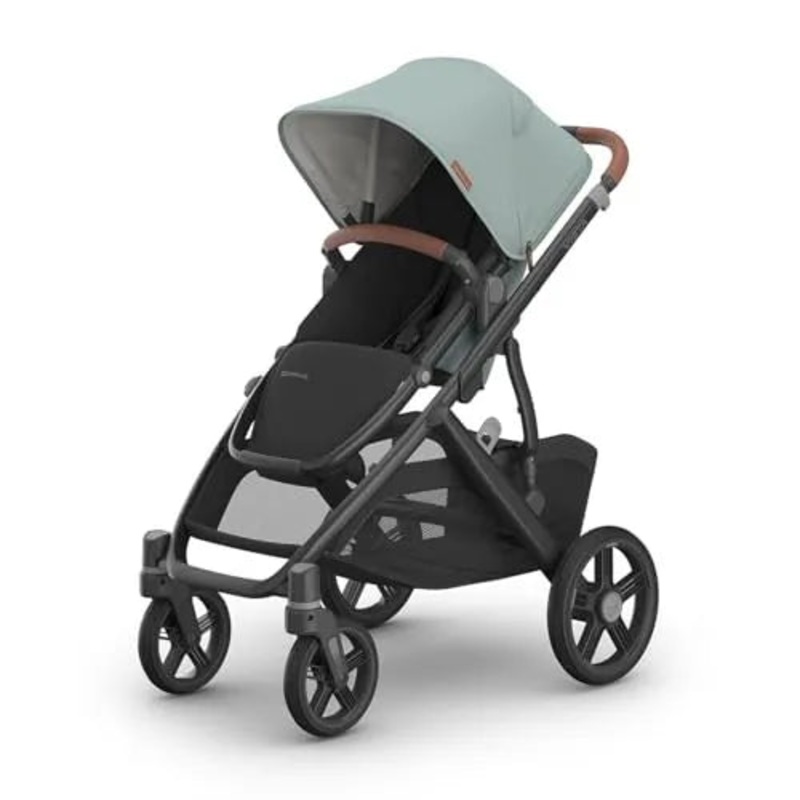 Vista V3 Stroller – Kenzi (Mystic Aqua/Carbon Frame/Saddle Leather)