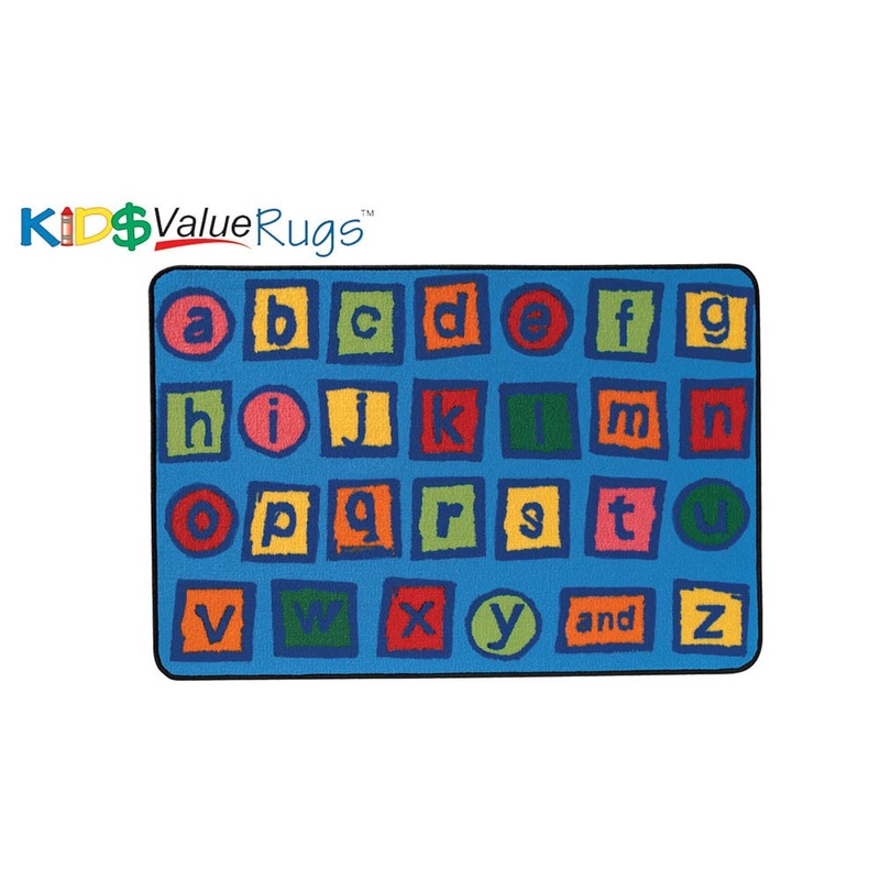Alphabet Blocks Value Rug (3′ x 4’6″)
