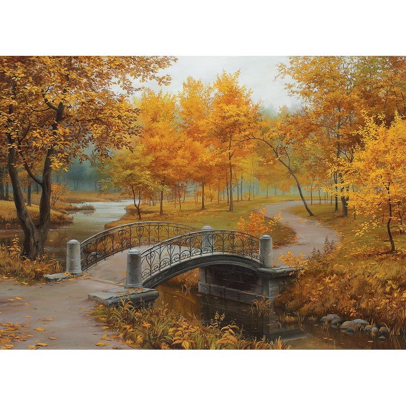 Autumn in an Old Park by Eugene Lushpin – 1000pc Jigsaw Puzzle