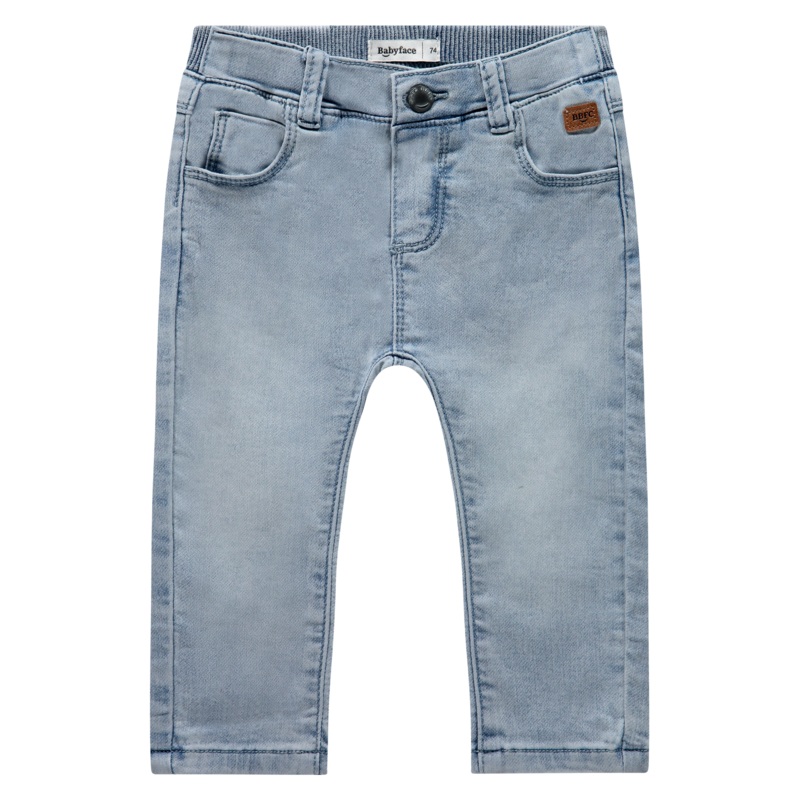 Baby Boys Jogger Denim Pants – Light Blue Denim