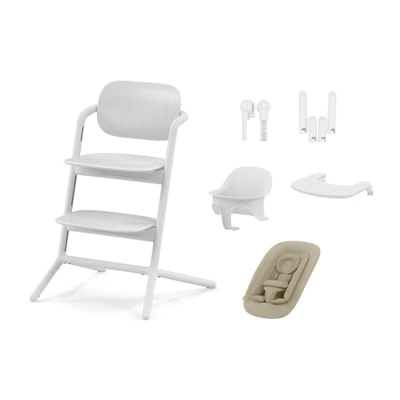 CYBEX LEMO 4-in-1 Highchair Set – White