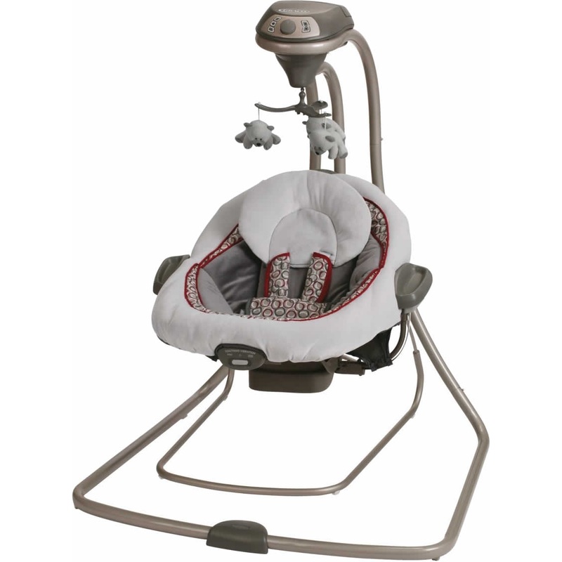 Graco DuetConnect LX Swing + Bouncer – Finley
