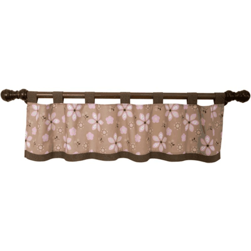 Lambs & Ivy Dottie Window Valance