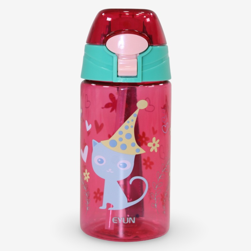 Plastic Water Bottle – Cats Theme (450ml)