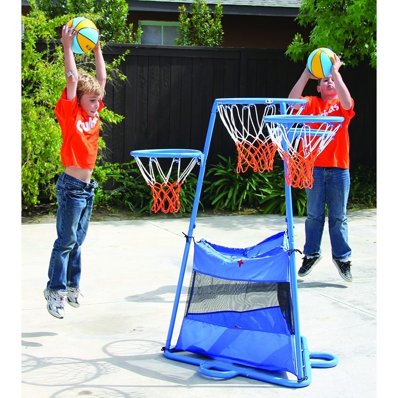 4-Rings Basketball Stand with Storage Bag