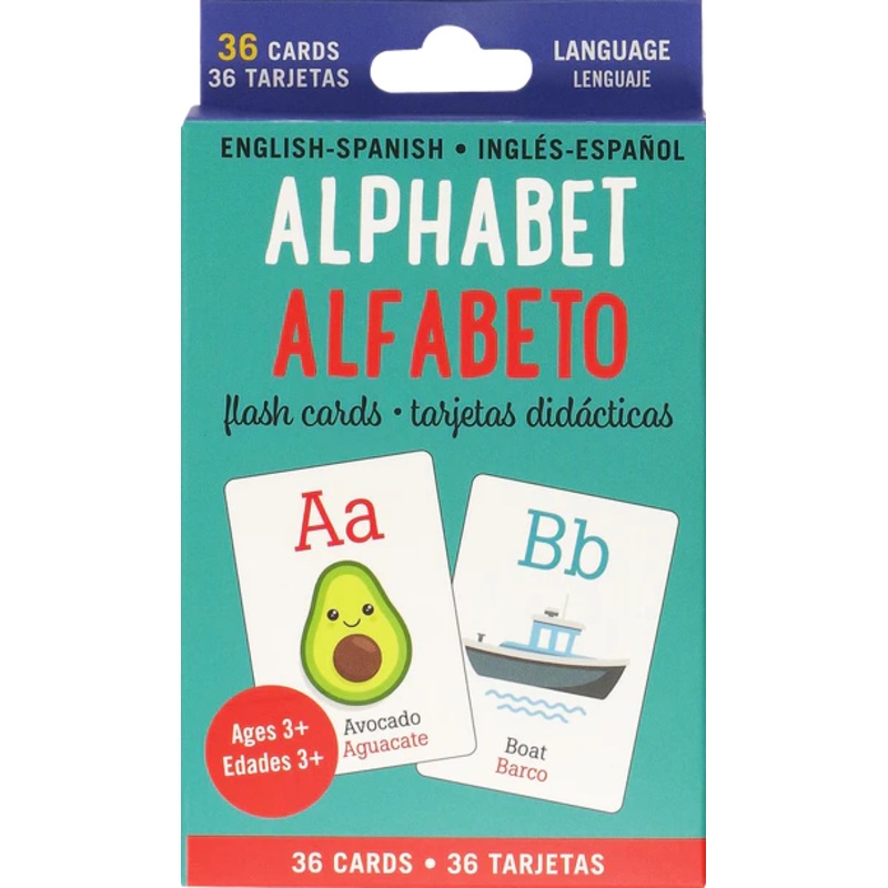 ALPHABET BIL FLASH CARD