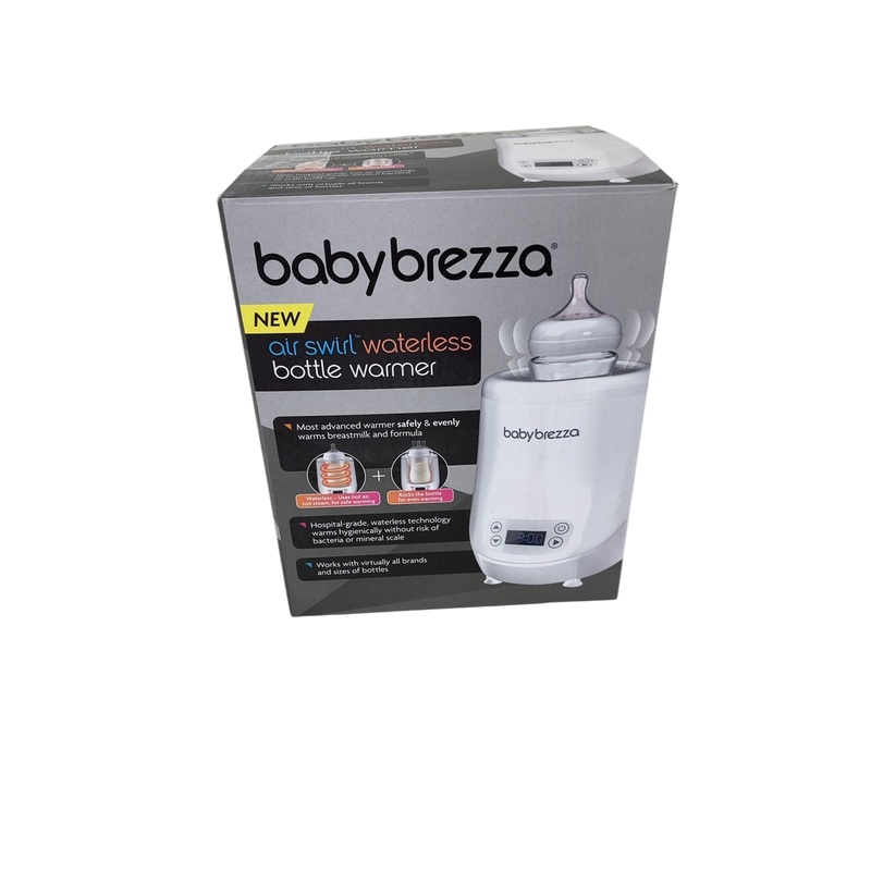Baby Brezza AirSwirl Bottle Warmer, White