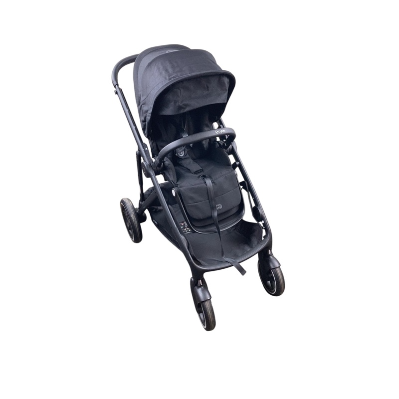 Cybex Gazelle S Modular Stroller, 2023, Black Frame, Moon Black