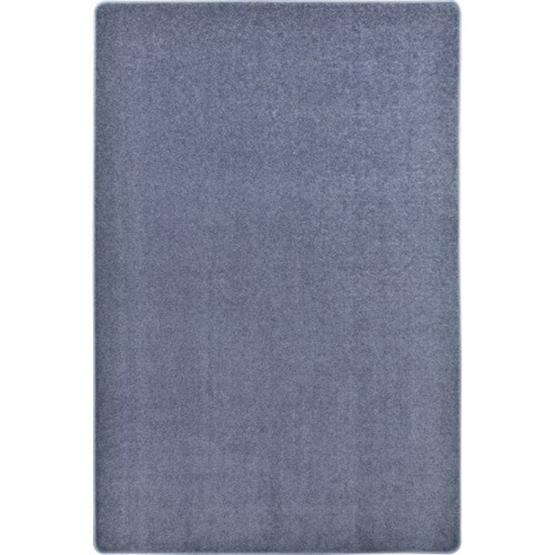Endurance Solid Color Rug, 12′ x 6′ Rectangle, Glacier Blue