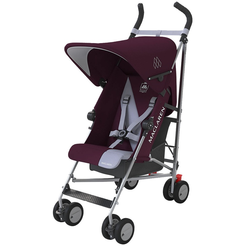 Maclaren 2016/2017 Triumph Umbrella Stroller – Plum/Grey Dawn