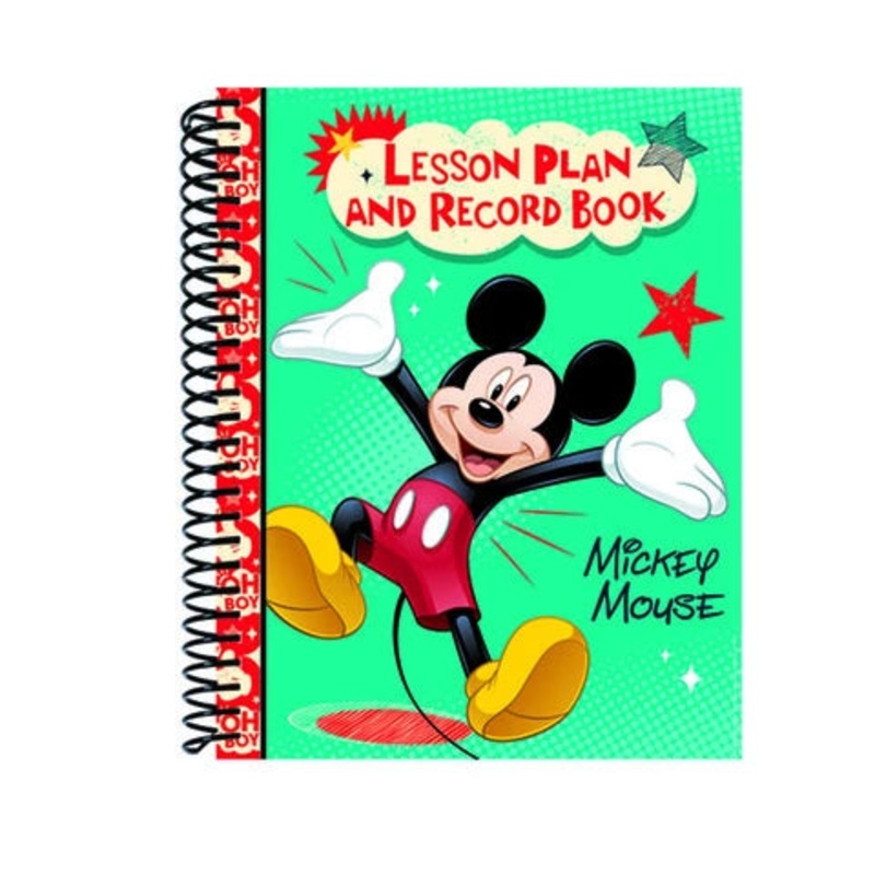 Mickey Lesson Plan & Record Book